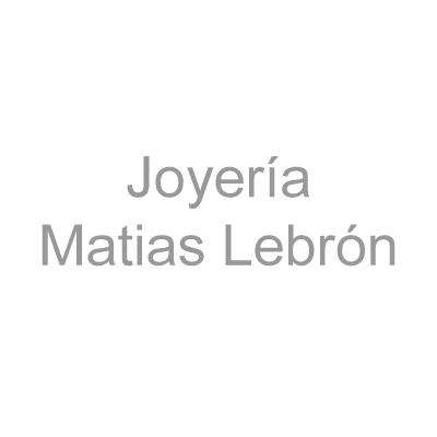 Joyería Matias Lebrón