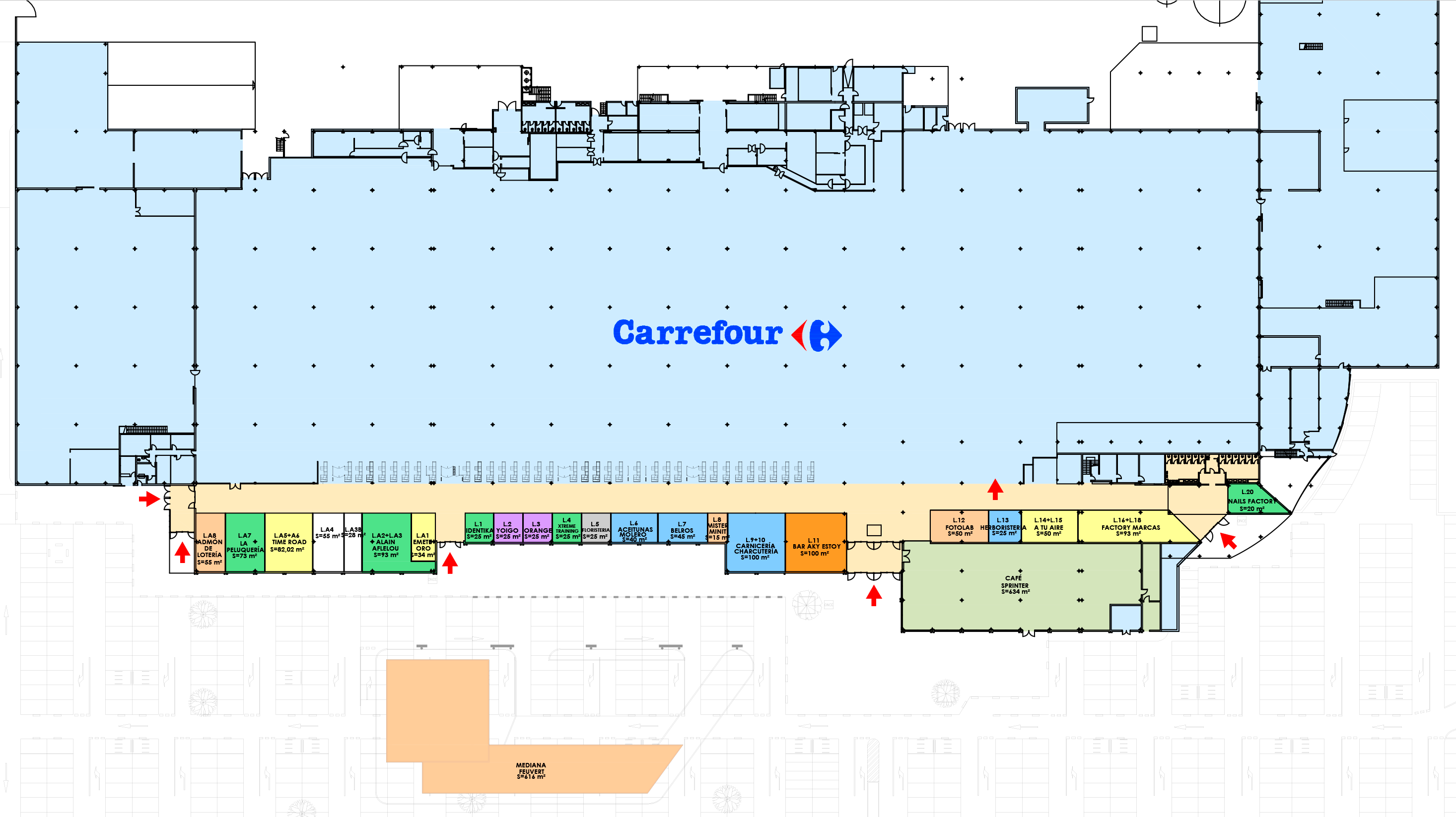 Plano del centro