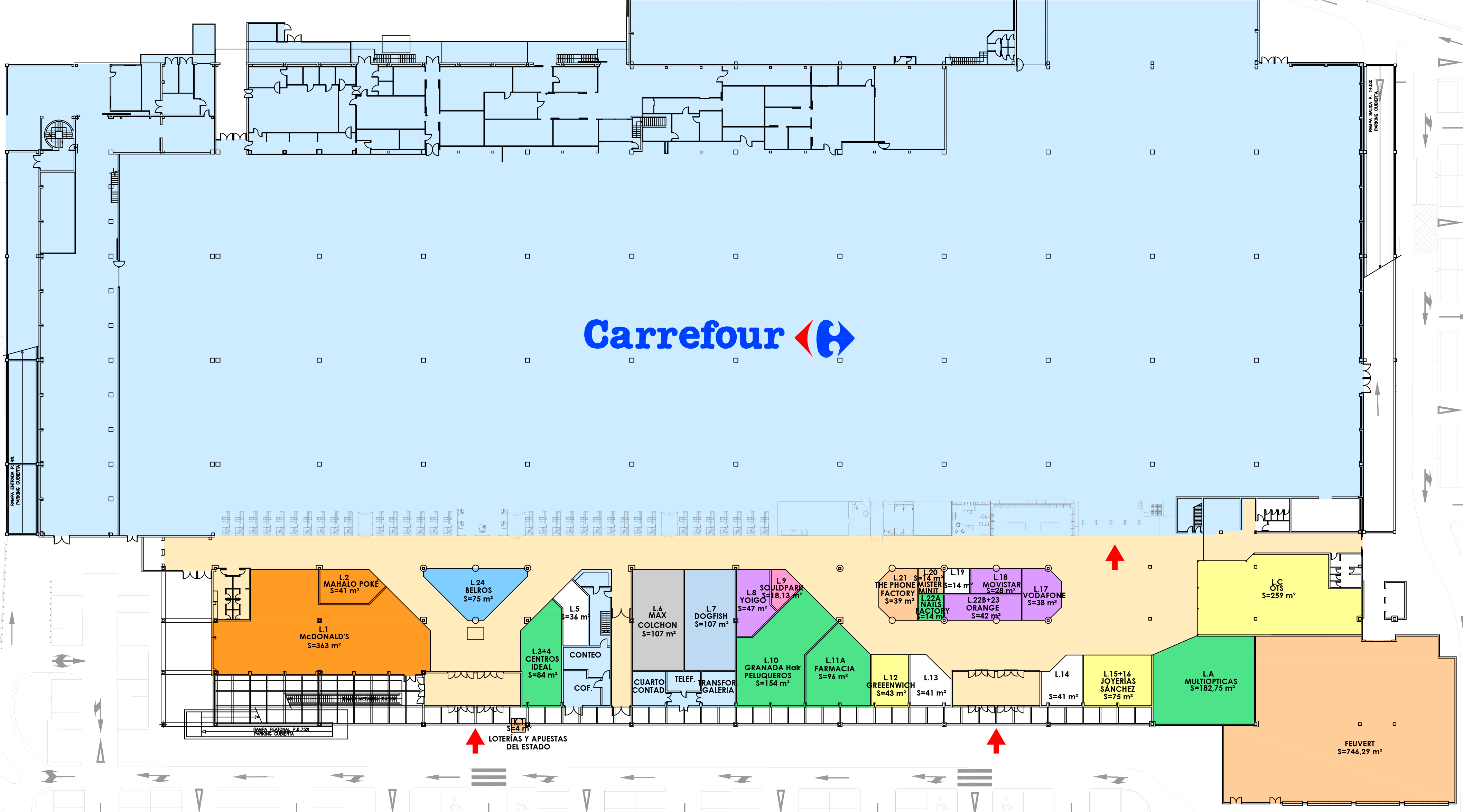 Plano del centro