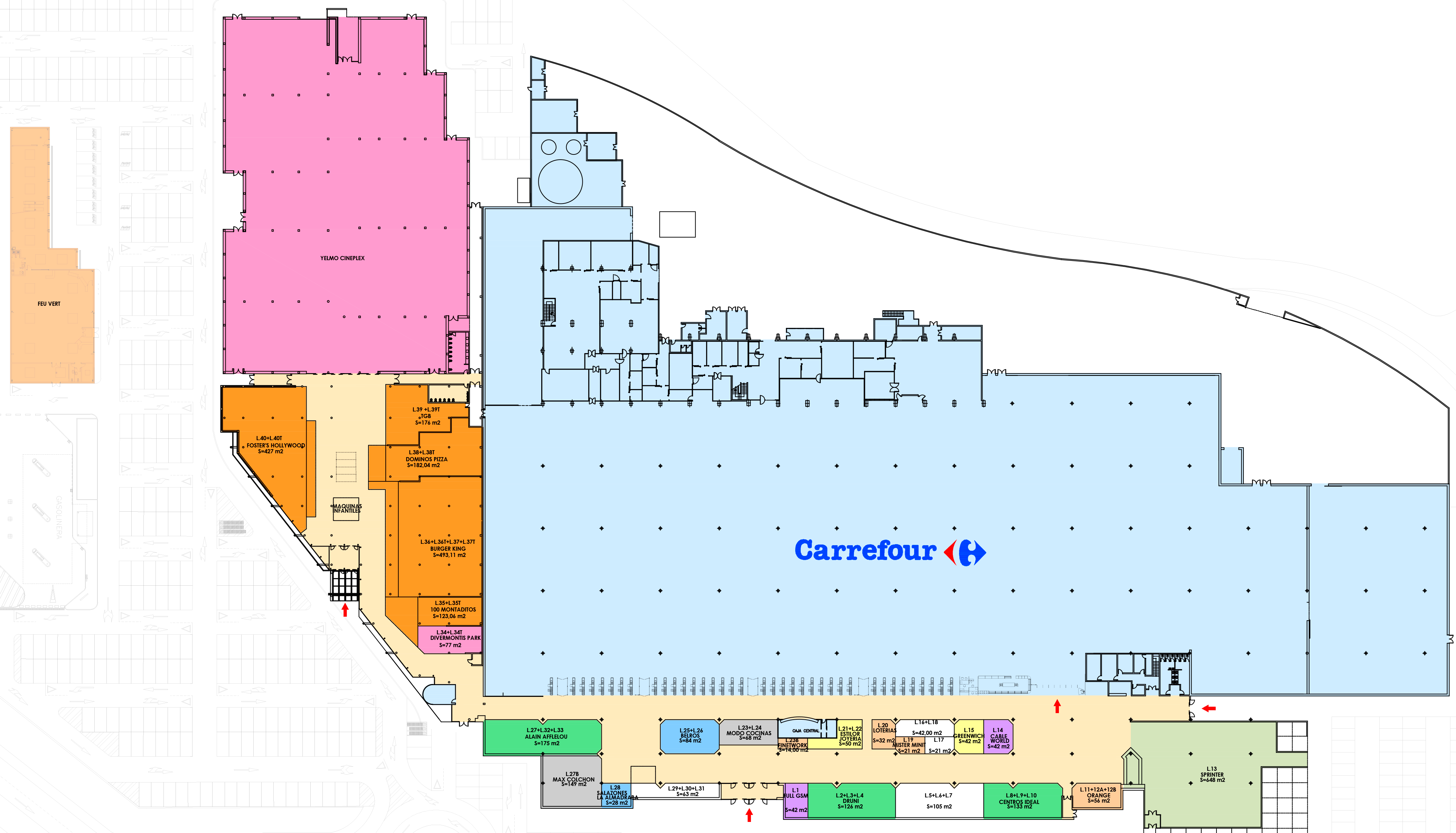 Plano del centro