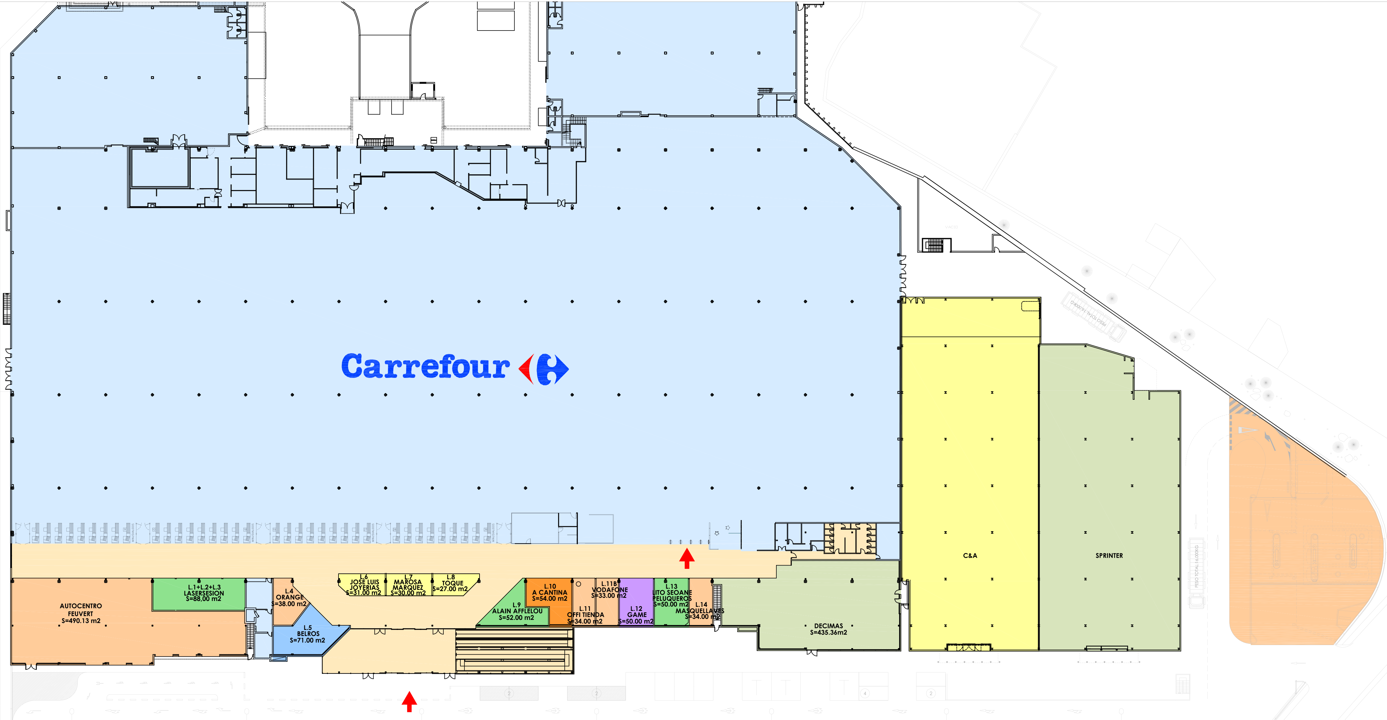 Plano del centro