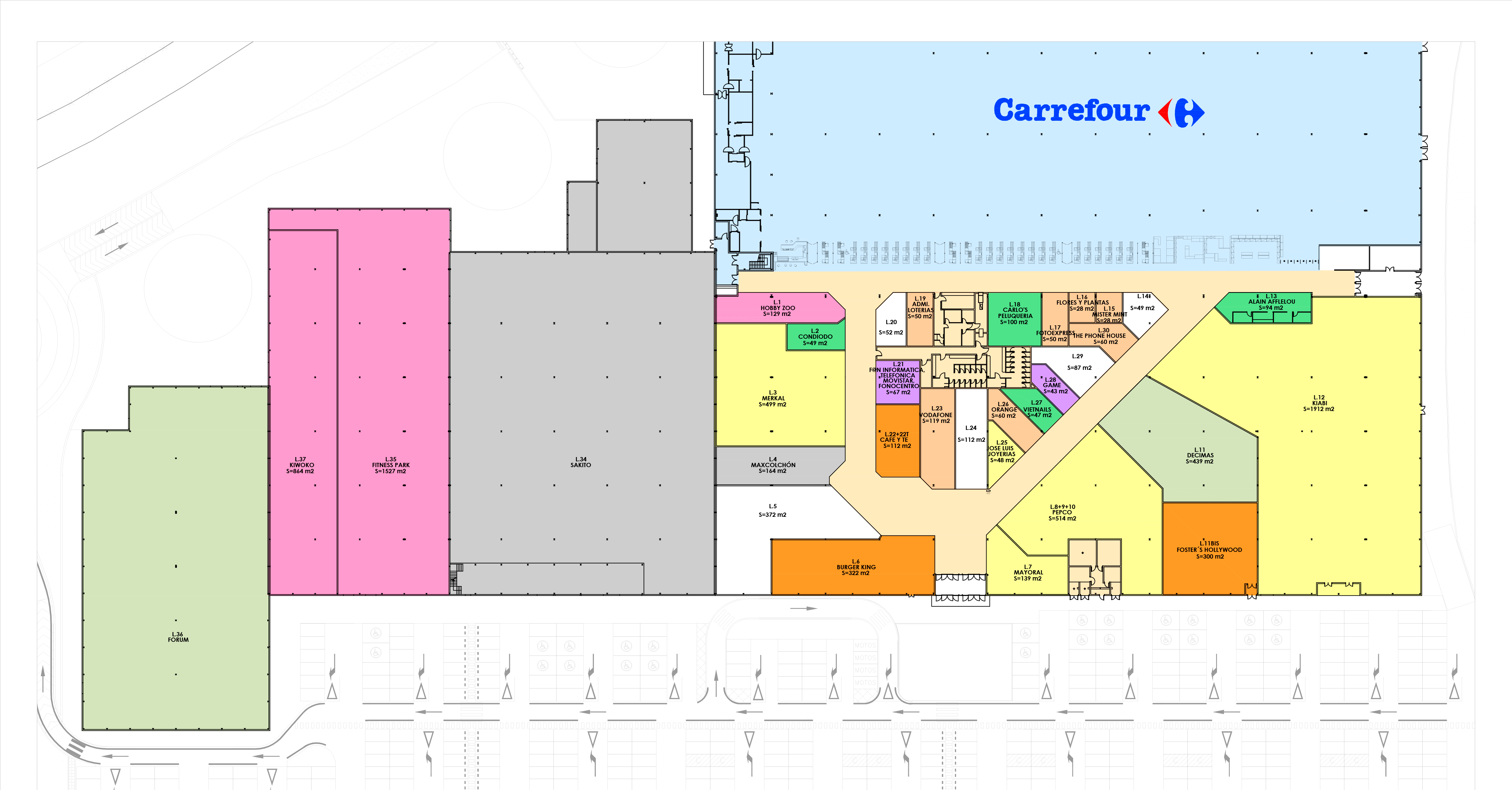 Plano del centro